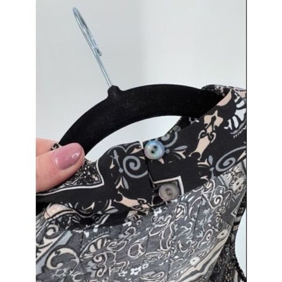 Free People Beaux Slip Dress in Scarf Print small - Picture 6 of 15